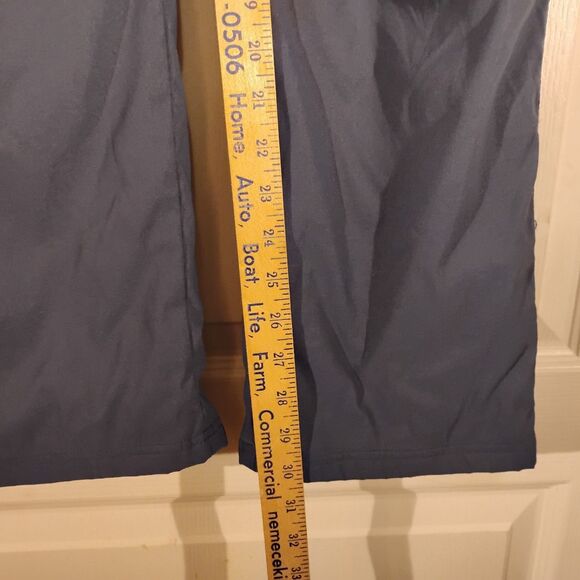 Orvis pants mens 34x32 blue fleece lined hiking straight leg nylon stretch - Picture 6 of 9